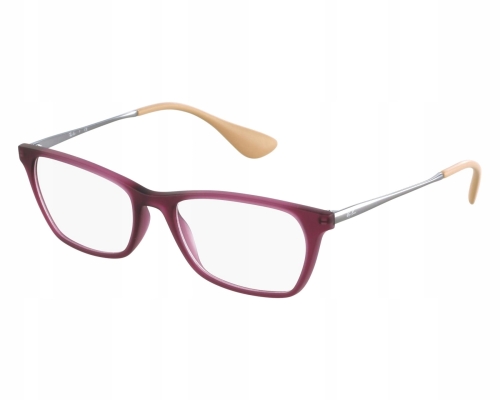 okulary korekcyjne damskie ray-ban® rx 7053 5528 54/17